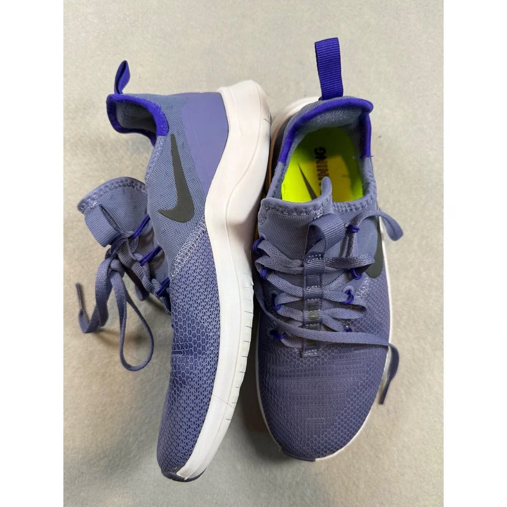 Nike Free TR  Womens Training Shoes Purple Blue Mesh Sneakers Gym AH5906-402